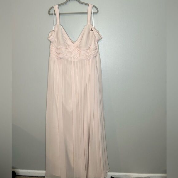 Hayley Paige Occasions Chiffon Dress 5801 - Picture 4 of 5